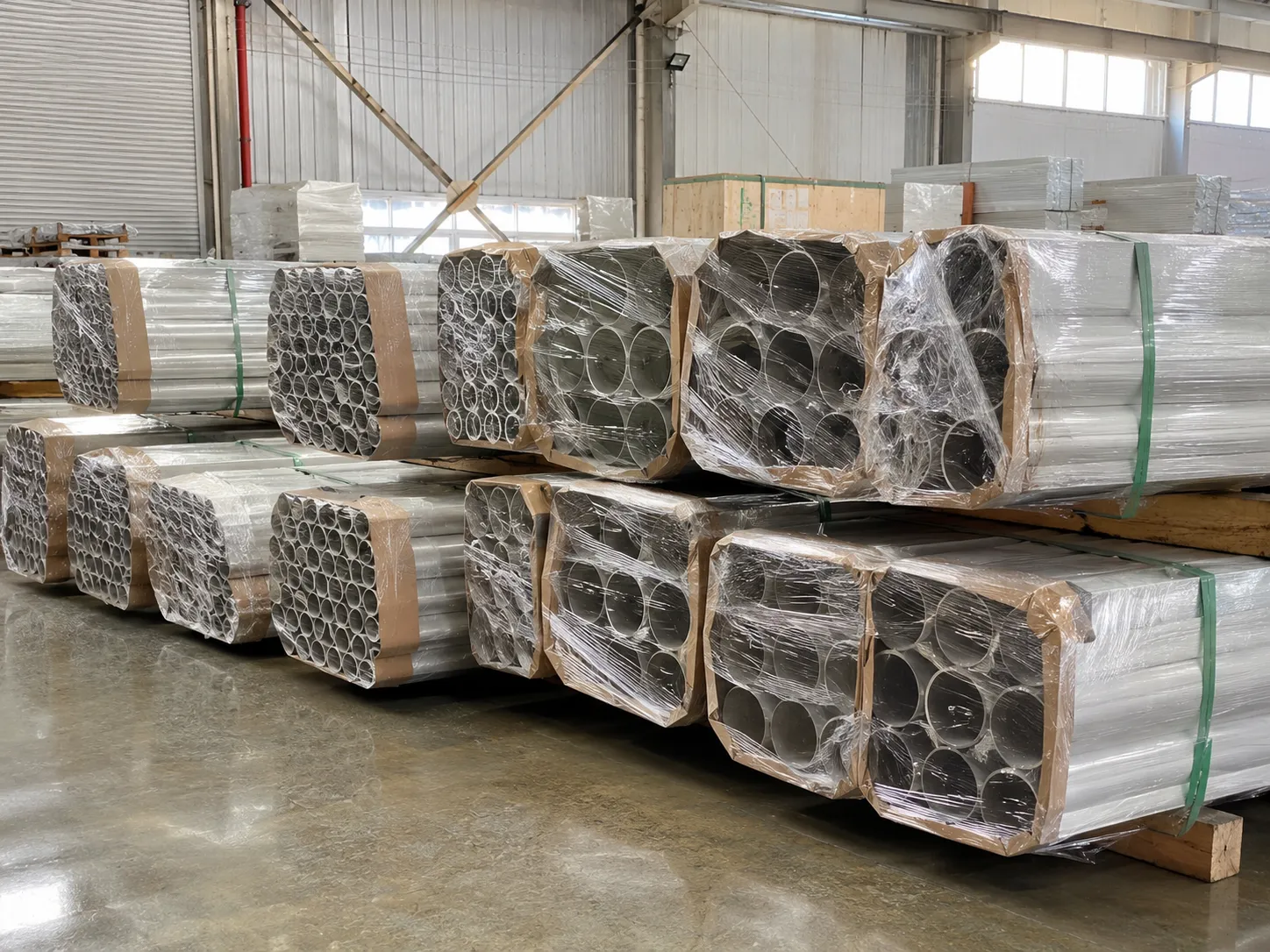 2024 aluminum pipe export packaging