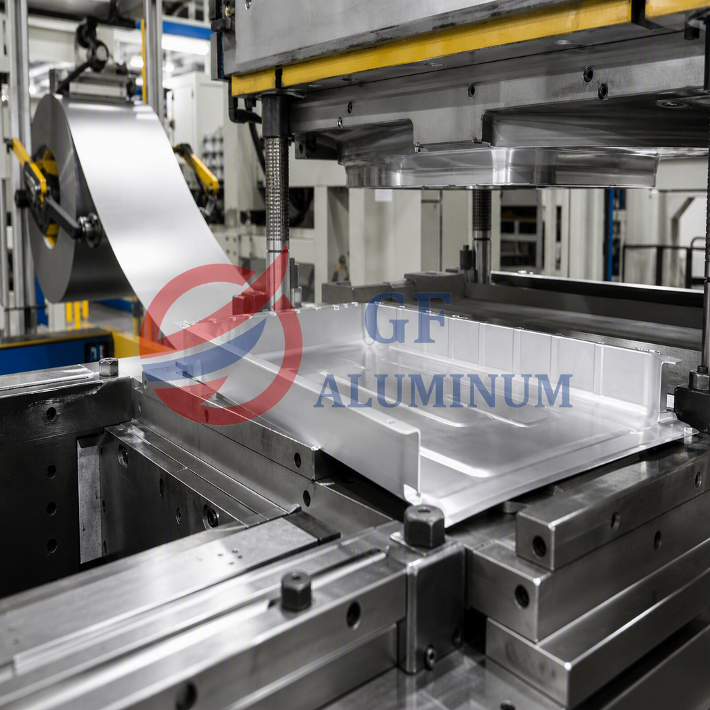Aluminum battery enclosure application components