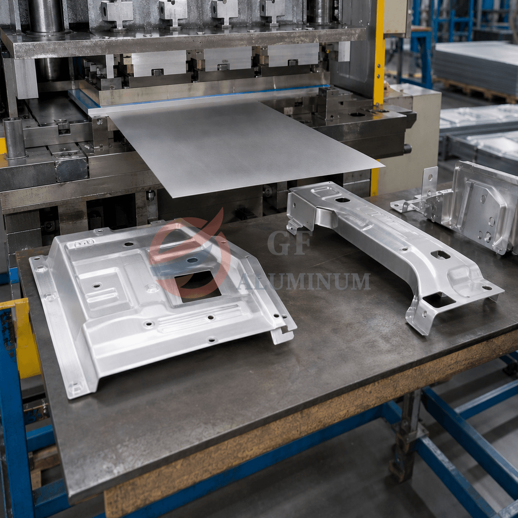 Aluminum sheet and coil supply condition for automotive interior parts