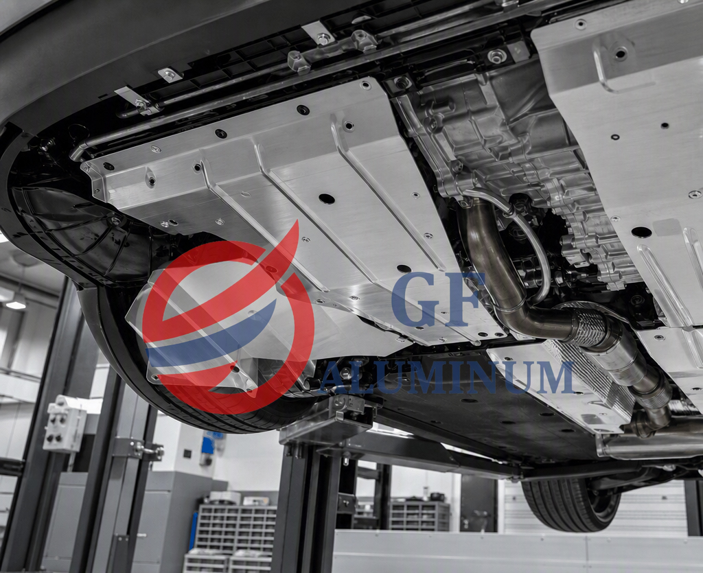 Mill finish aluminum sheet and formed automotive heat shield